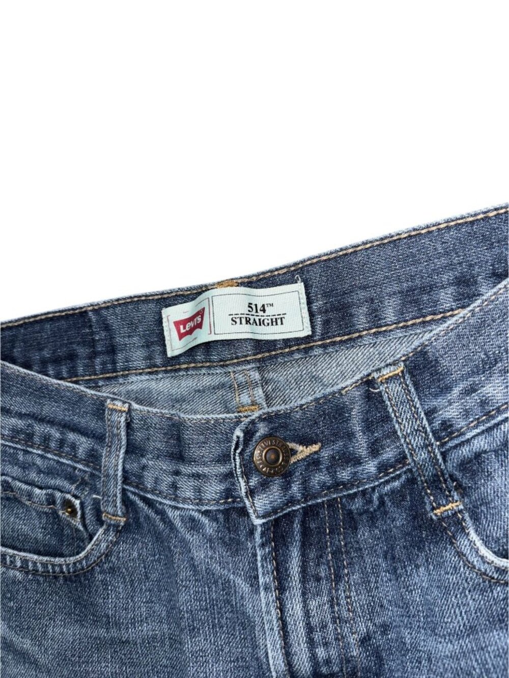 Levi's 514 16 Reg 28x28 Straight Denim Jeans - Picture 3 of 8